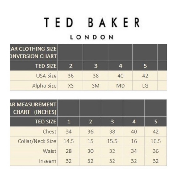 Ted baker button down shirt size 4/M - Picture 5 of 5